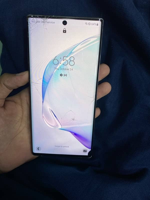 Samsung note 10 plus 5g 256 GB 2