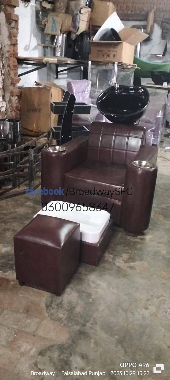 salon chair, saloon chair , parlour chair , hydraulic chair , trolley 14