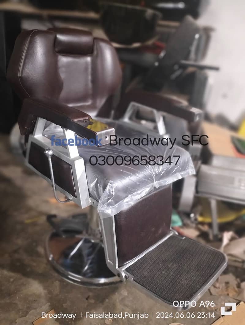 salon chair, saloon chair , parlour chair , hydraulic chair , trolley 1