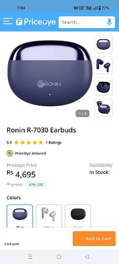 Ronin R-7030 Available only One Day Used Best