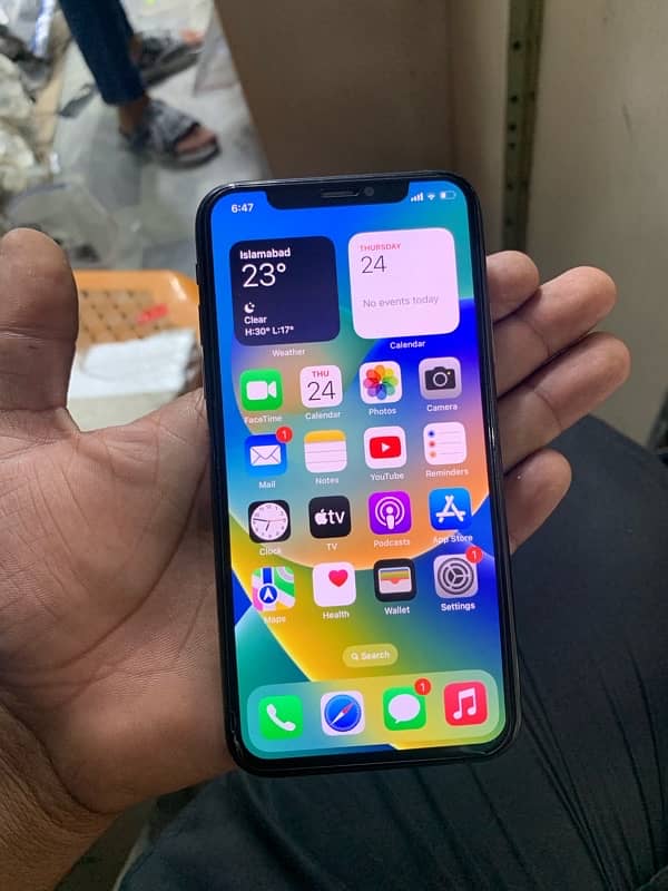 i phone x 256/gb PTA prove All Ok 3