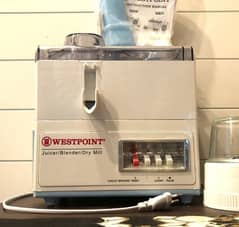 Westpoint WF-7201 Juicer Blender Dry Mill – Excellent Condition!