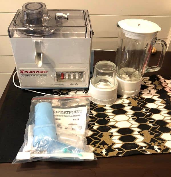 Westpoint WF-7201 Juicer Blender Dry Mill – Excellent Condition! 5