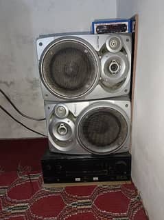 japani amplifier and woofer