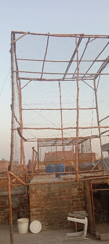 woooden ka cage of pigeon Full ready sara khud tayar krwayaa huaa h 3