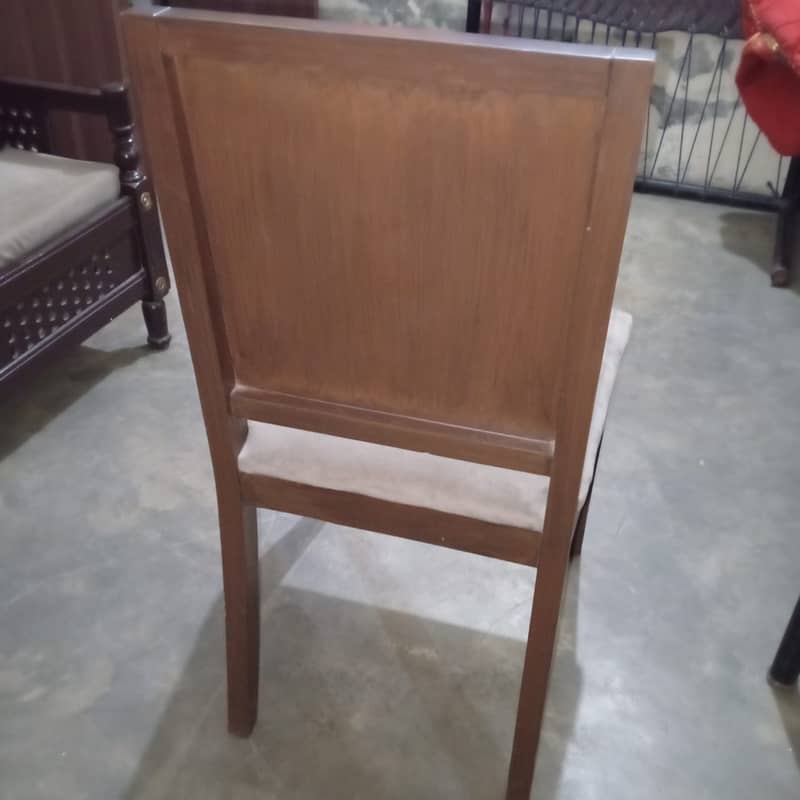 Dining chairs / wooden dinning chairs / 4 dinning chairs for sale 6