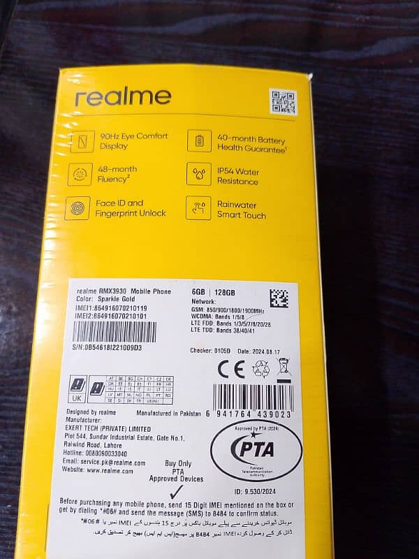 Realme c 61 6+6ram 128gb 1