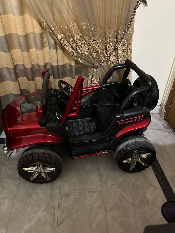 kids car. baby toy. chargeable kids car. baby car jeep 1