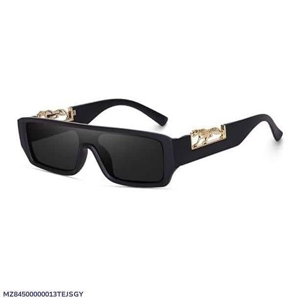 Jaguar Decorated Arms Rectangle   Sunglasses 1