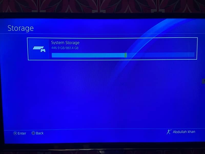 Sony ps4 fat 860 GB best gaming console with two controllers 2