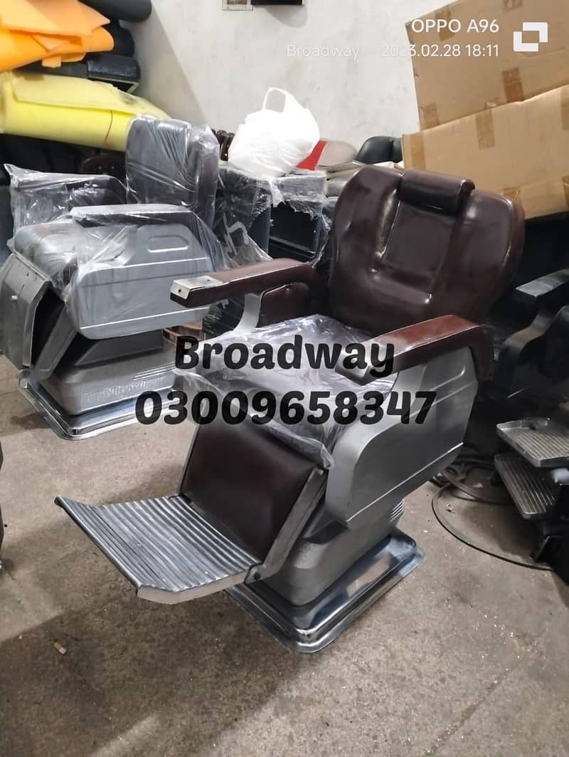 salon chair, saloon chair , parlour chair , hydraulic chair , trolley 2