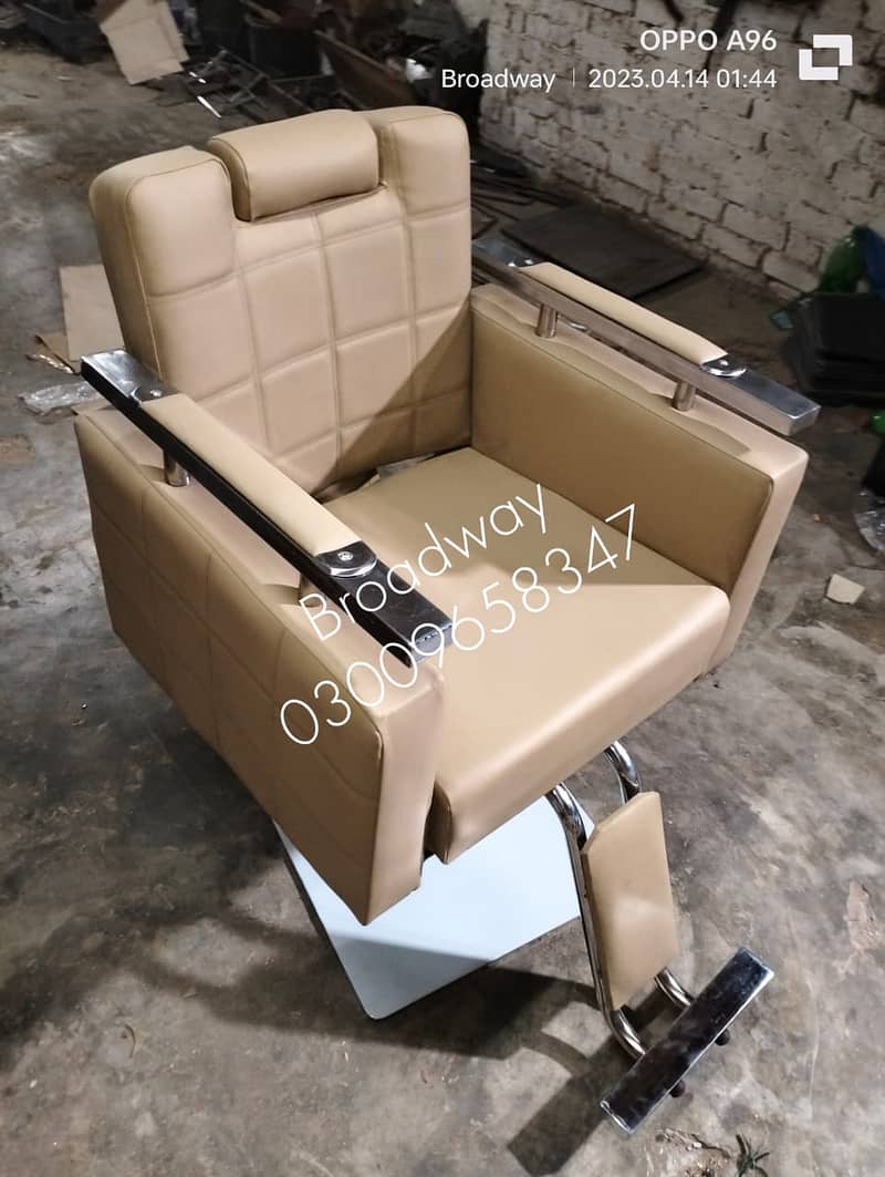 salon chair, saloon chair , parlour chair , hydraulic chair , trolley 6