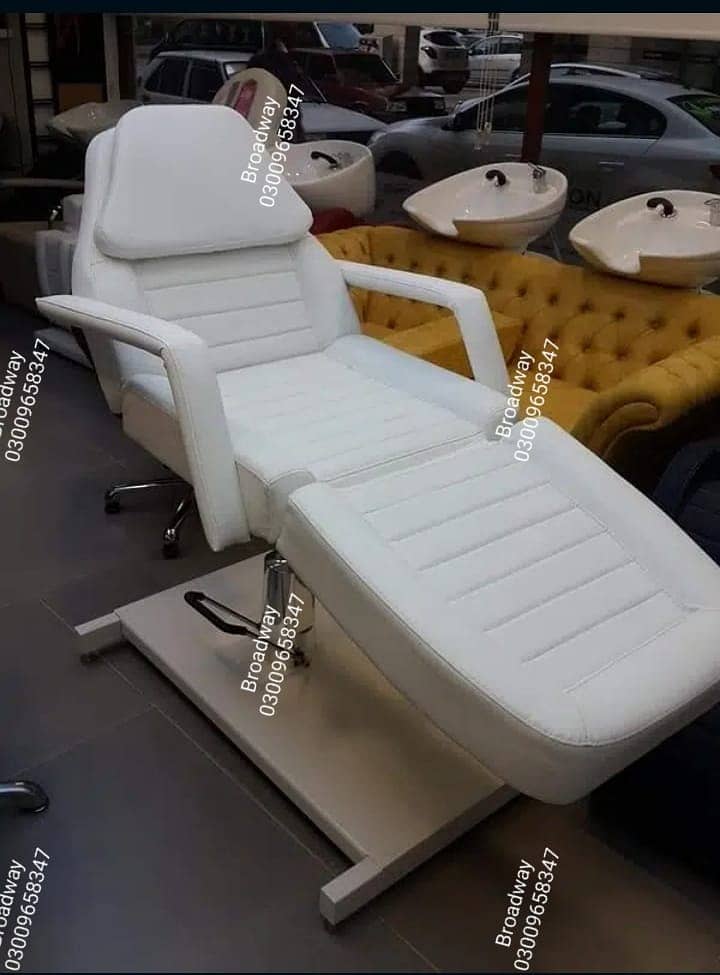 salon chair , saloon chair , hydraulic chair , facial bed ,nailstation 15