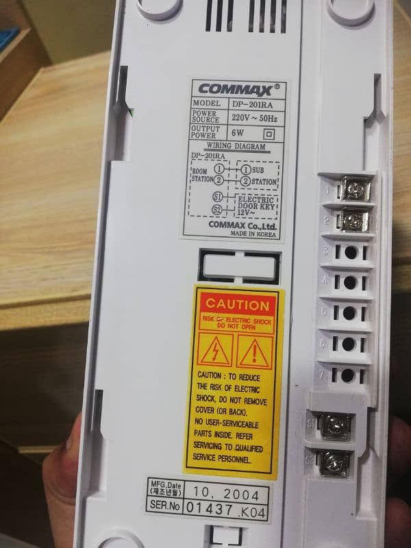 Comax DP-201RA intercom in Brand new condition 4