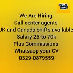 Call center Agent