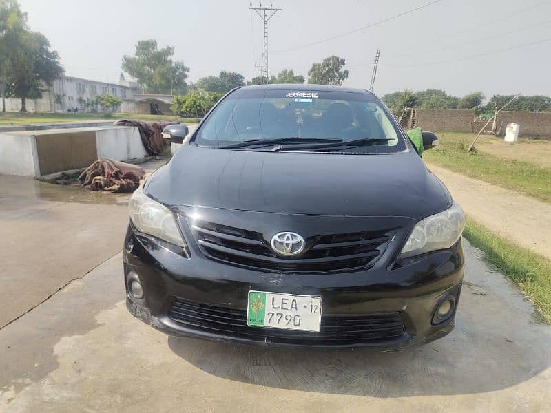 Toyota Corolla XLI 2012 To GLI Convert Exchange Possible With Up Model 2