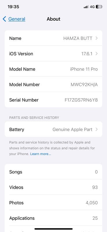 IPhone 11 Pro 256GB 5