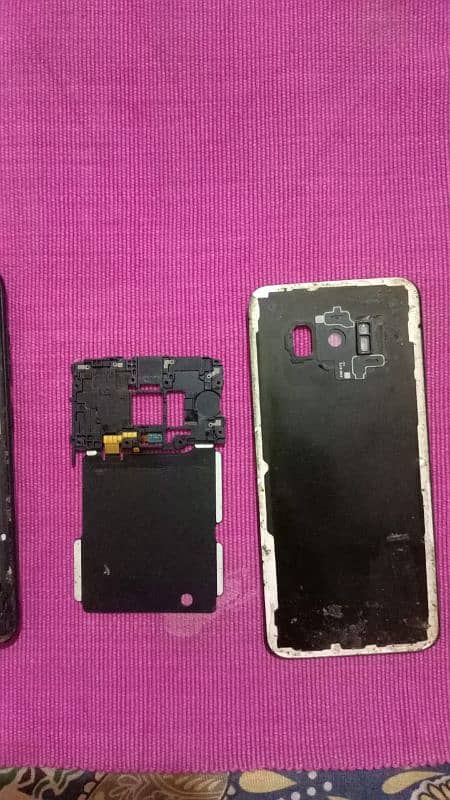 Samsung s8 board dead h panel ok All parts working 4