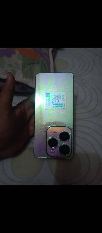 back py sheet lgi hoi hai Infinix hot 40 pro 8+8 256 gb 4