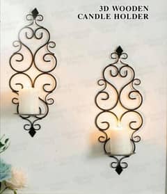 4 Pcs CANDLE HOLDER DECORATION SET