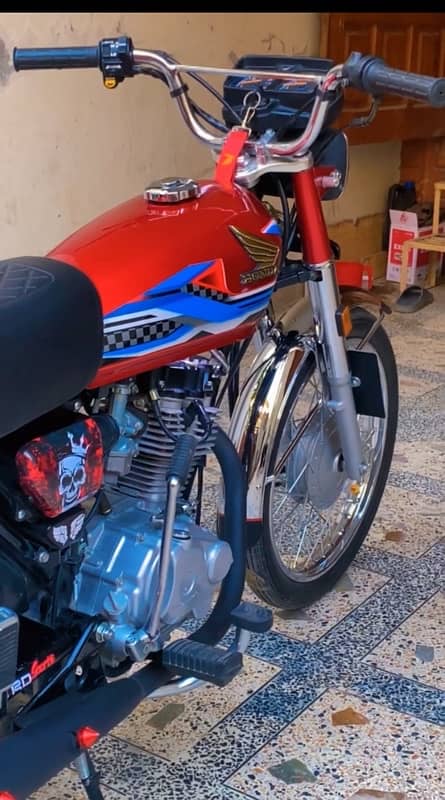 Honda CG125 2024 islmb numb Modified 1