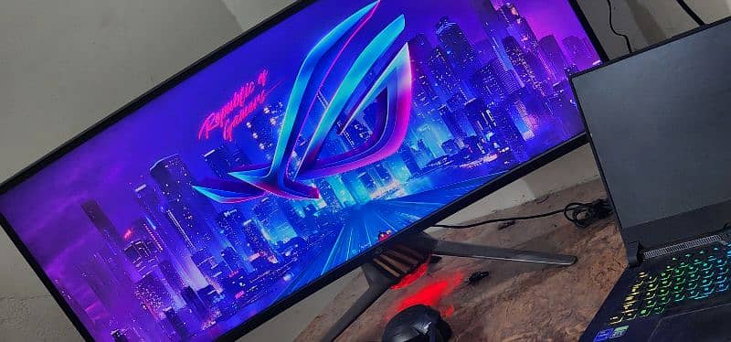 Asus Rog PG349Q Curved Ultra wide 120hz ips Gaming monitor 0