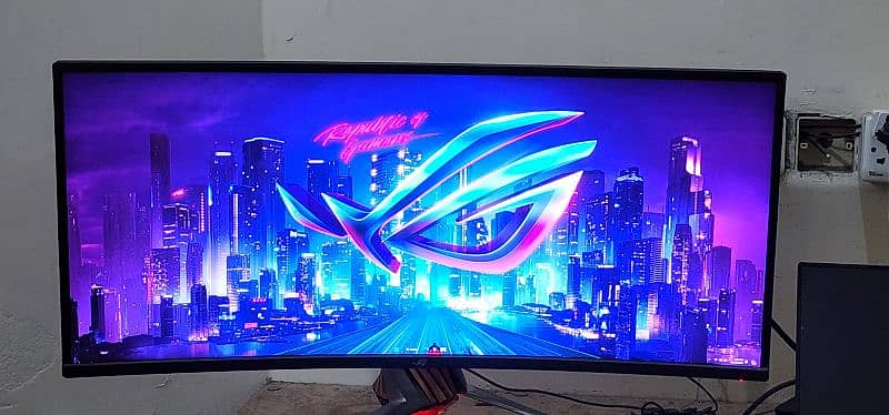 Asus Rog PG349Q Curved Ultra wide 120hz ips Gaming monitor 4