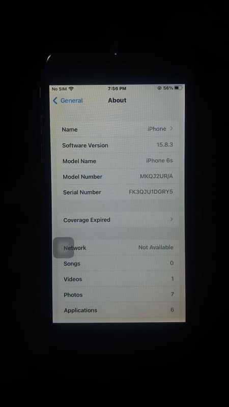 i phone 6s  pta approved 2