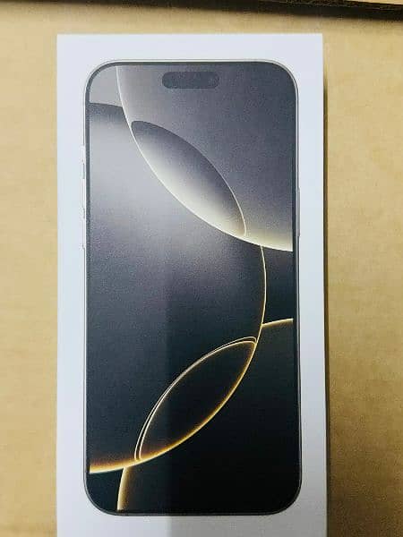 iPhone 16 pro max 512gb natural titanium, from UAE Non PTA 2