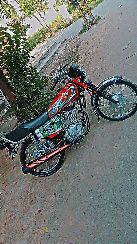 Honda 125 2023 model urgent sale 1