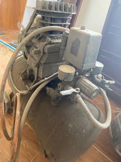 Air Compressor can use for both Puncture and Paint