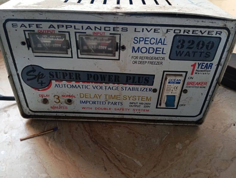 stabilizer good condition serious log contact Karen 2