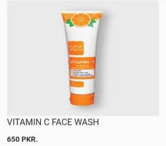 vitamin c face wash