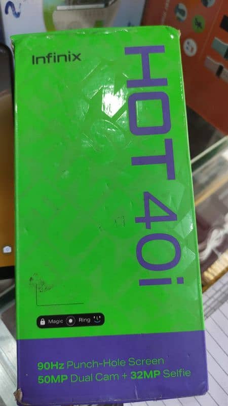 Infinix Hot 40i 8/128 Complete box 2