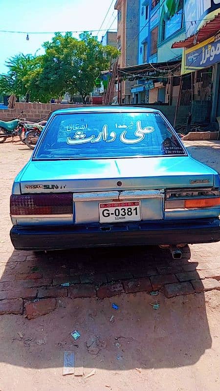 Nissan Sunny 1989 10