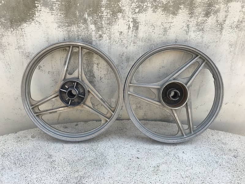 Alloy Rim Pair 70cc Motorcycle 4