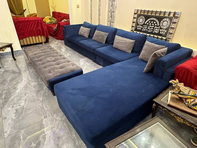 L shape sofa / Sofa set / Corner sofa / 7 seater sofa 2