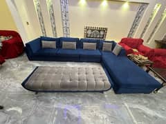 L shape sofa / Sofa set / Corner sofa / 7 seater sofa