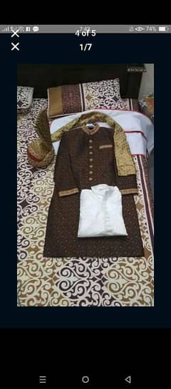 new style sharwani complete set for sale 0