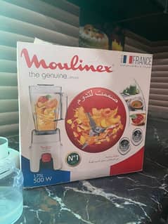 ORIGINAL MOULINEX STAINLESS STEEL BLENDER AND GRINDER