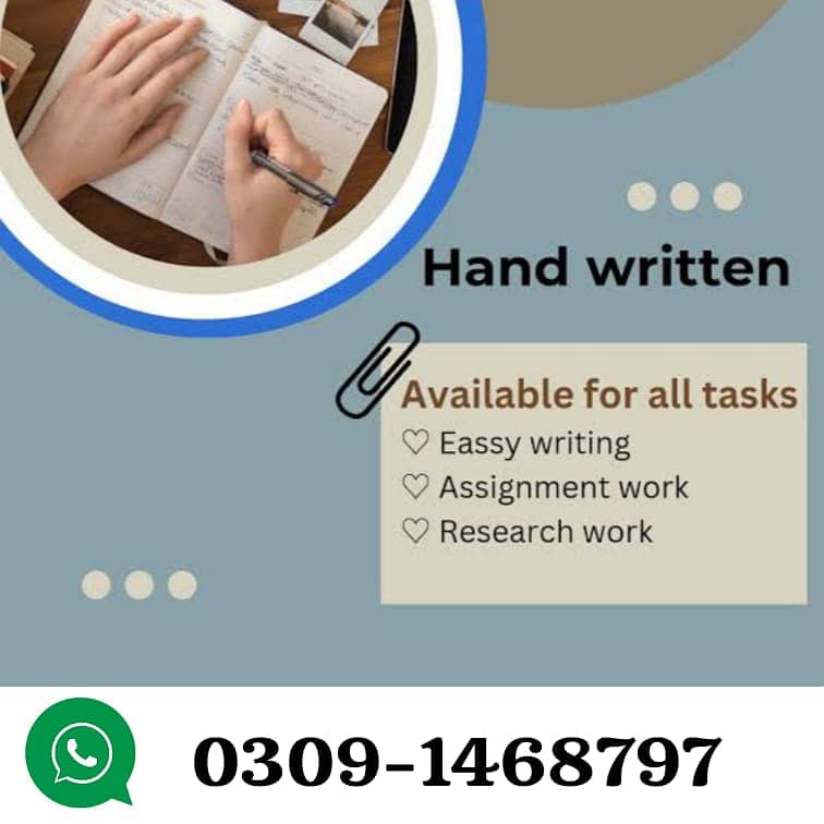 Assignment writing work Part Time/Full Time Daily payments 0