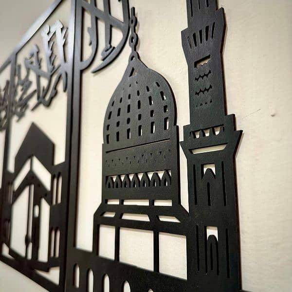 Three Frames Kalma Islamic Wooden Art 2024 1