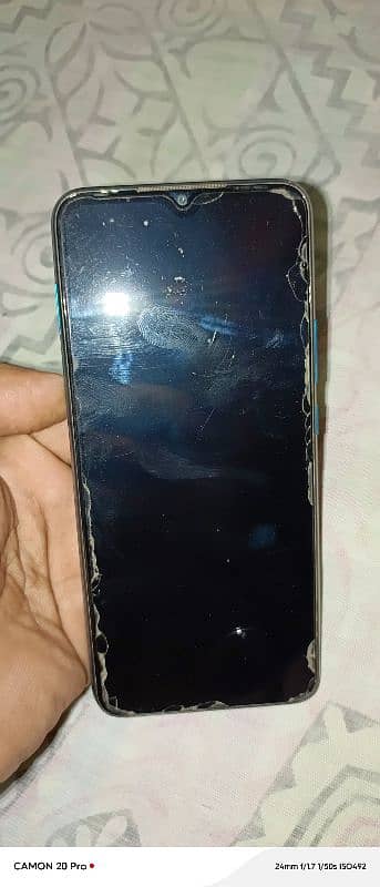 infinix hot 9 play 4/64 with box for parts 3