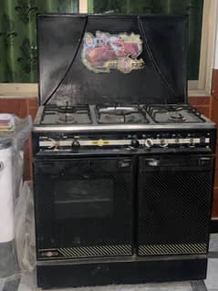 Gas oven with 5 stoves everything working perfectly