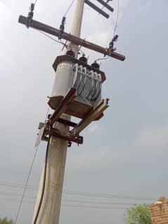 25 KV Transformer For Sale With Electric Meter And Wires