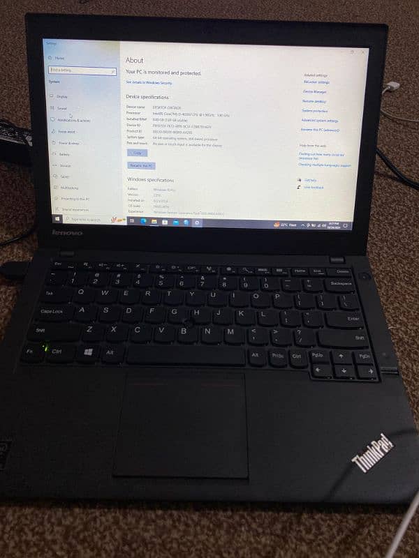 Lenovo Thinkpad X240, 8 GB RAM, 500 GB SSD 1