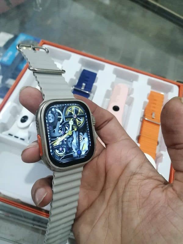 Smart Watch Ultra with 4 strap 1