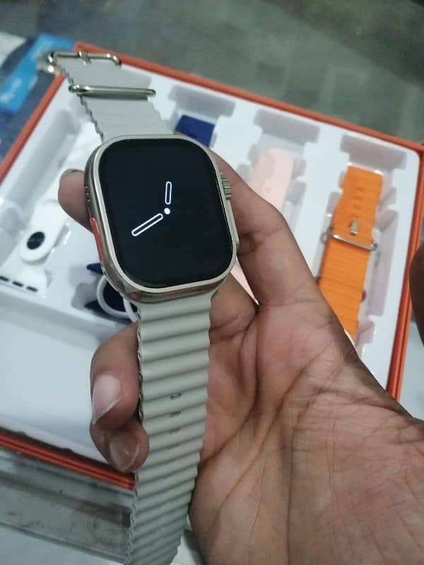 Smart Watch Ultra with 4 strap 4