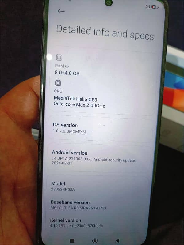 Redmi 12 8/128gb complete box 2