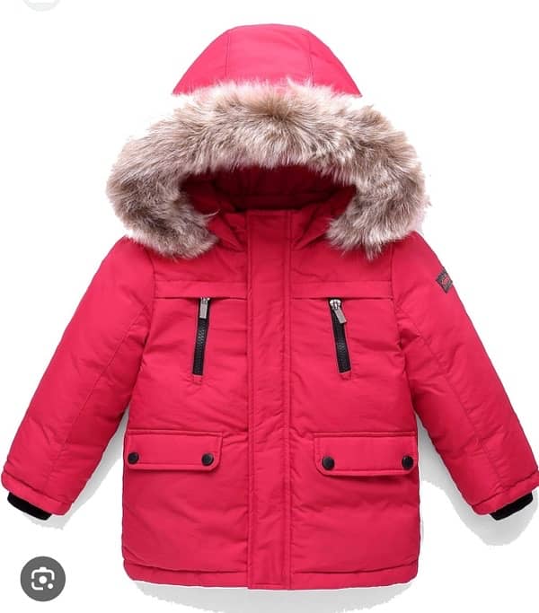 furr puffer jacket for 3 to 4 year 0